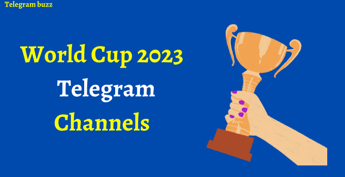  ICC World Cup Telegram Channels