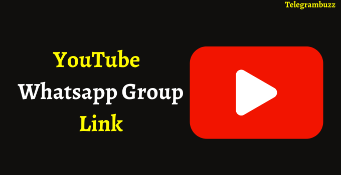 YouTube WhatsApp Group Link